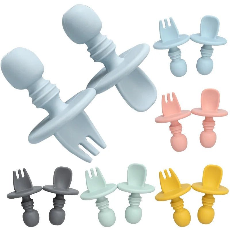 CuttieSpoon™ | Cuillère et fourchette pour bébé | Maman - Mamas & Trésors